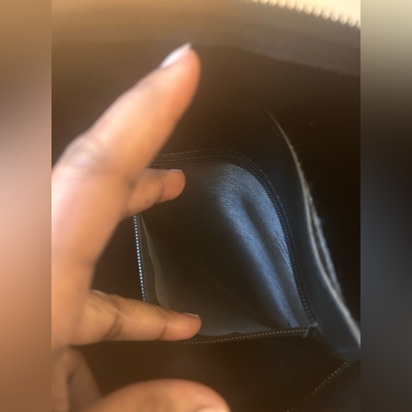 THE TOTE BAG VEGAN LEATHER BLACK - Picture 12 of 12